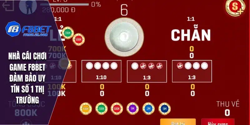 Nhà cái chơi game F8BET đảm bảo uy tín số 1 thị trường